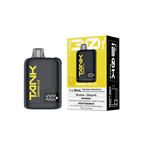 BANANA ICE - FEED Tank 120K Disposable Vape - 4ct - [ON]