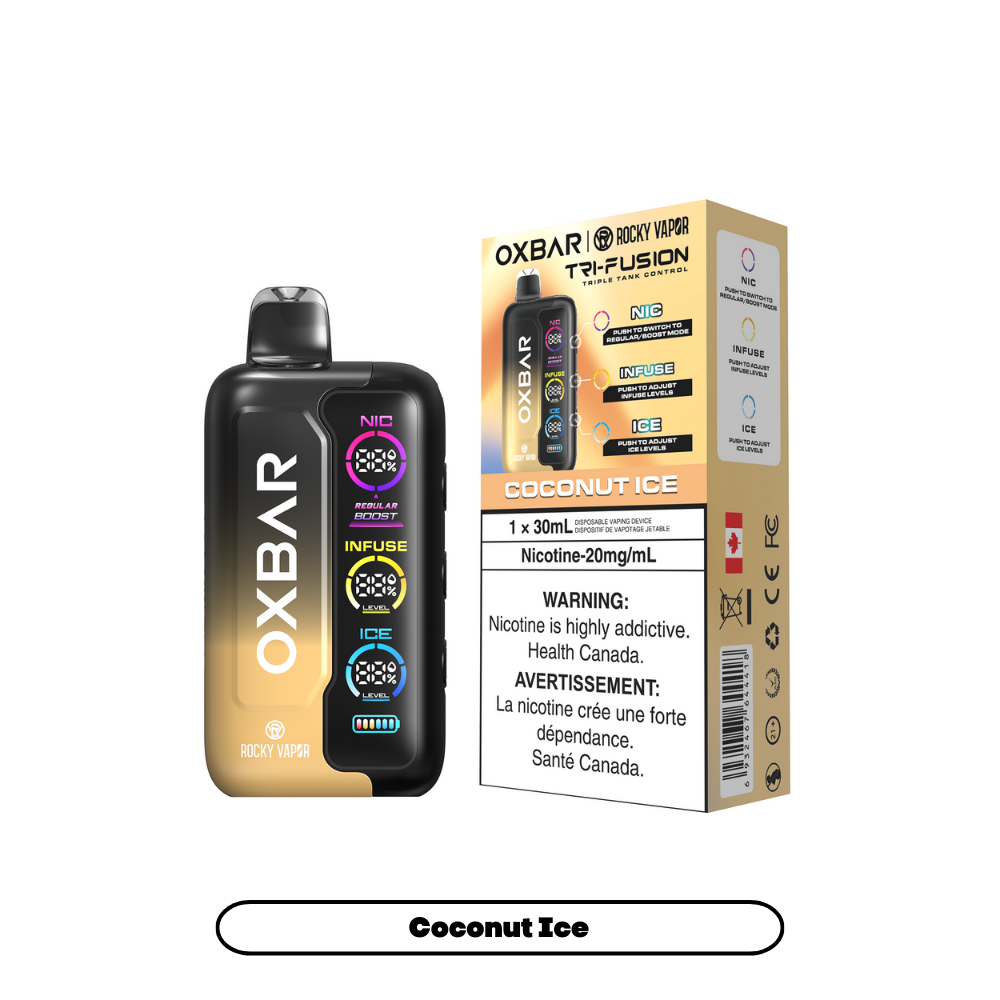 COCONUT ICE - OXBAR TRI FUSION - 20mg - 5pc/box - [ON]