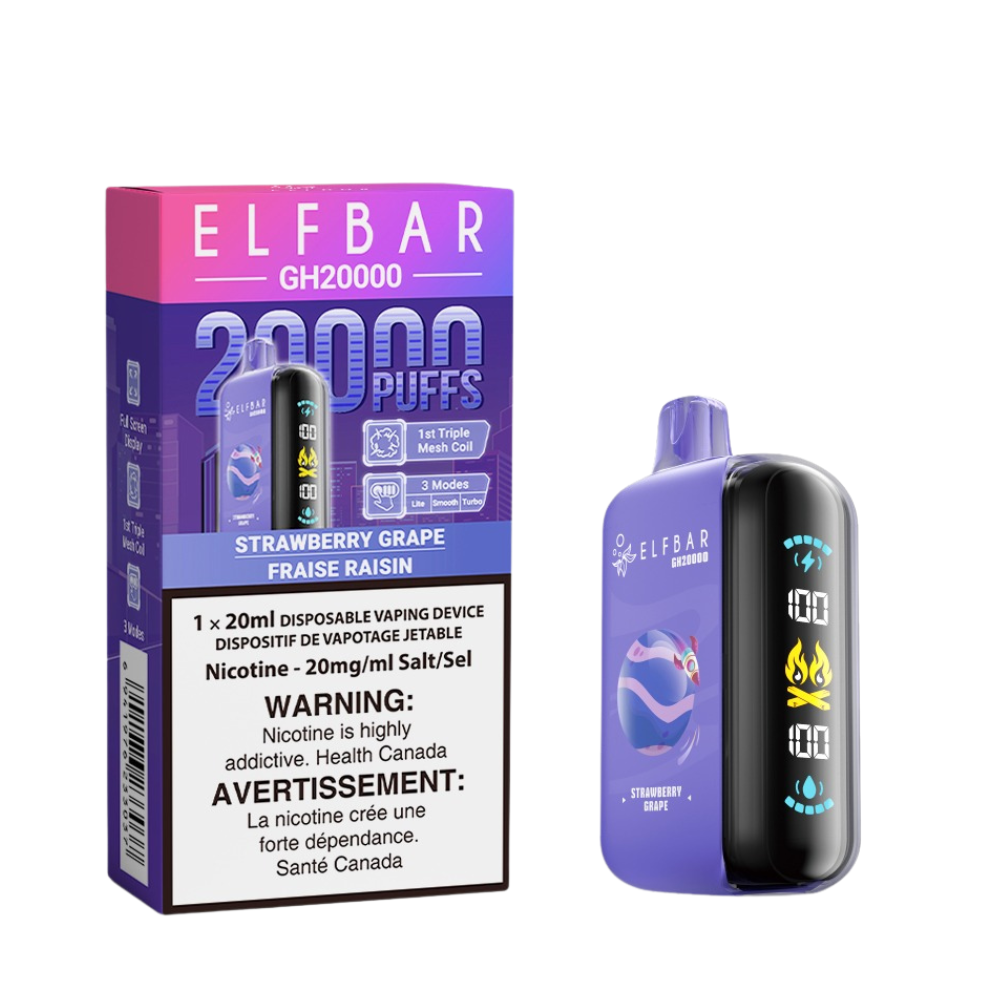 STRAWBERRY GRAPE - ELF Bar GH20K - 5ct