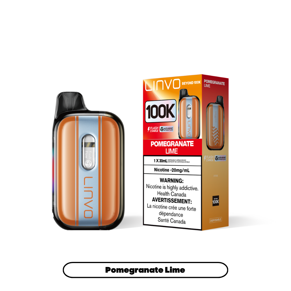 POMEGRANATE LIME - LINVO Beyond 100K - 20mg - 4pc/box - [ON]
