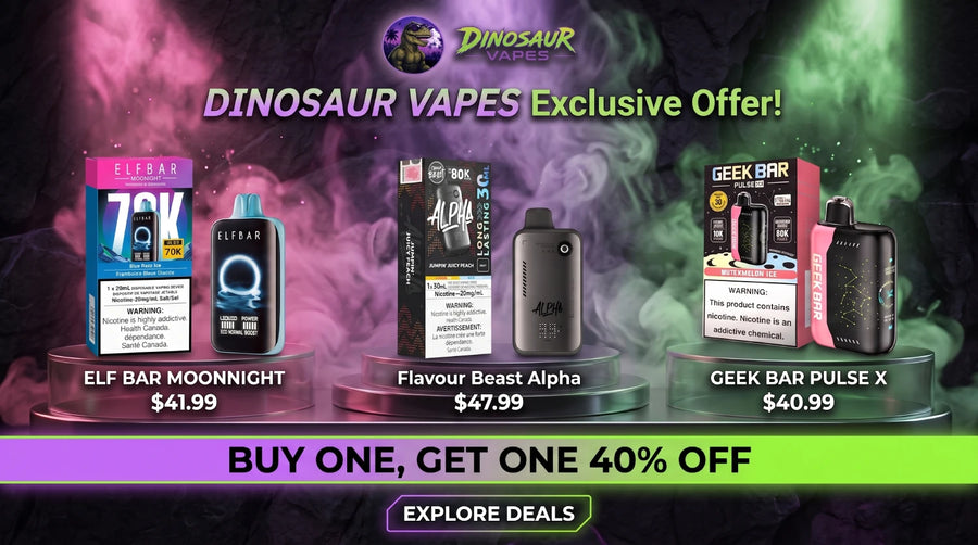 Buy one, get one 40% off on ELF BAR, Flavour Beast and Geek Bar disposables