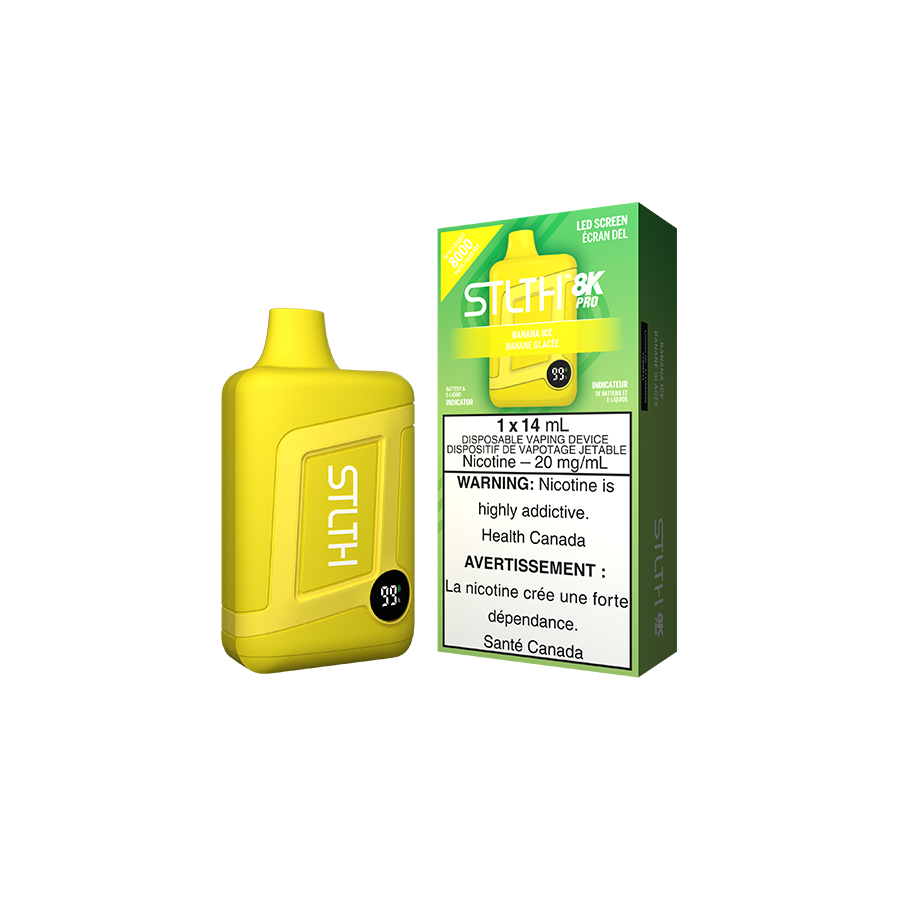 STLTH 8K Pro Disposable - Banana Ice