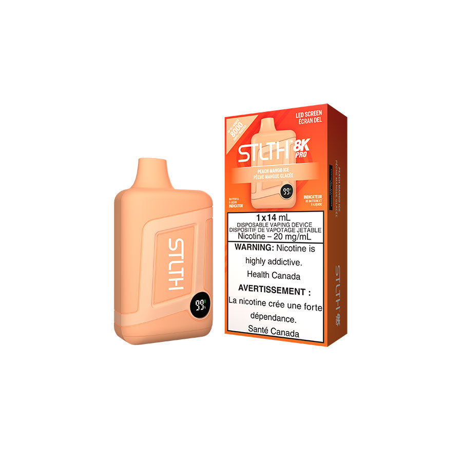 STLTH 8K Pro Disposable - Peach Mango Ice