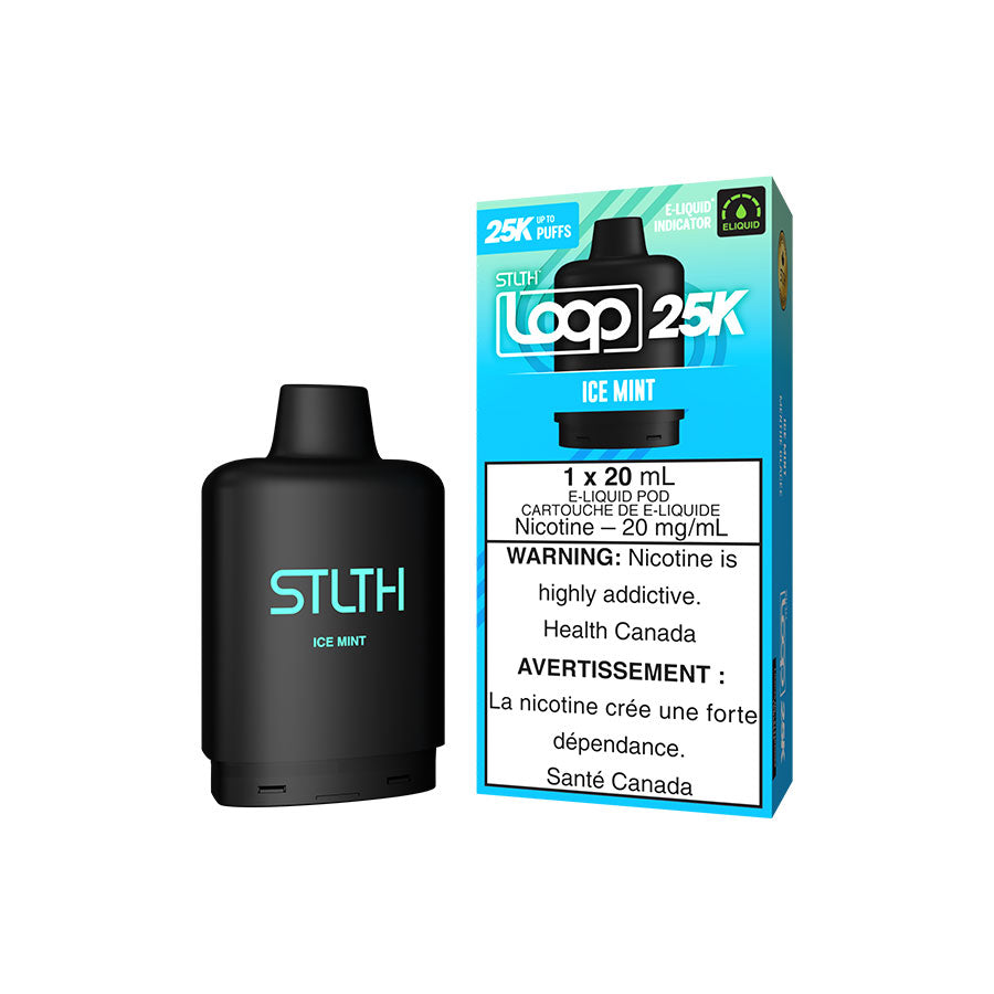 STLTH Loop 25K Pod Pack - Ice Mint