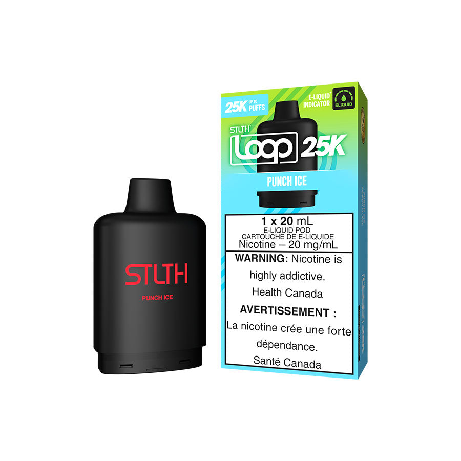 STLTH Loop 25K Pod Pack - Punch Ice