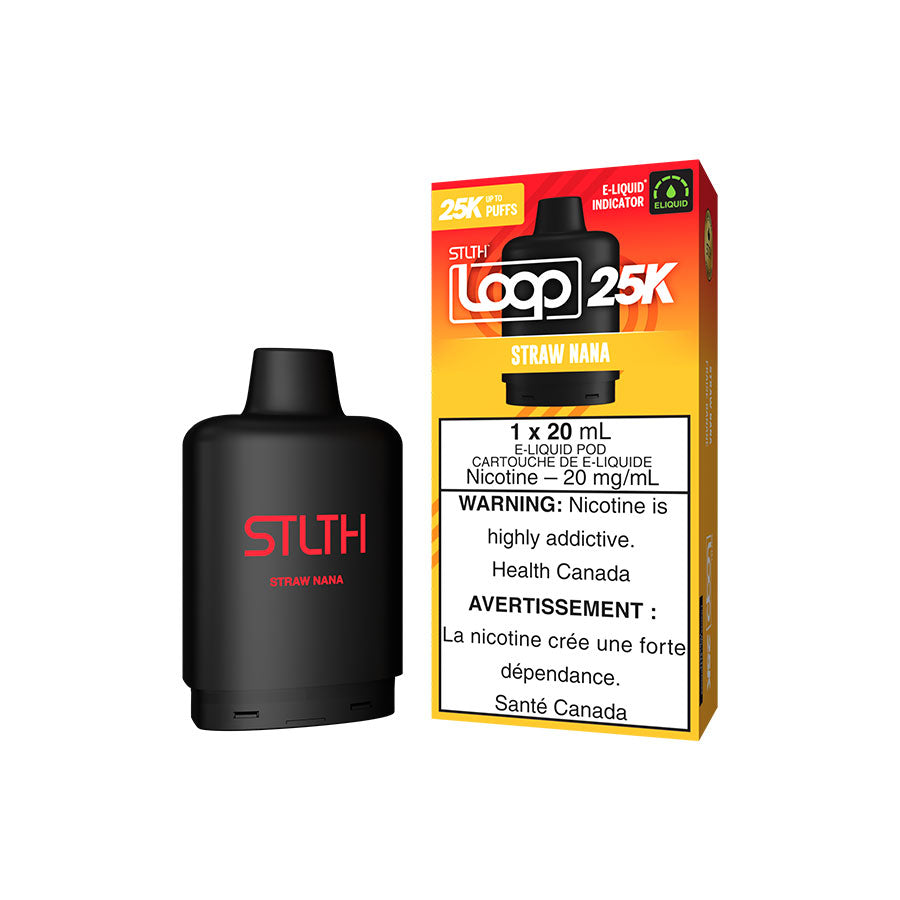 STLTH Loop 25K Pod Pack - Straw Nana