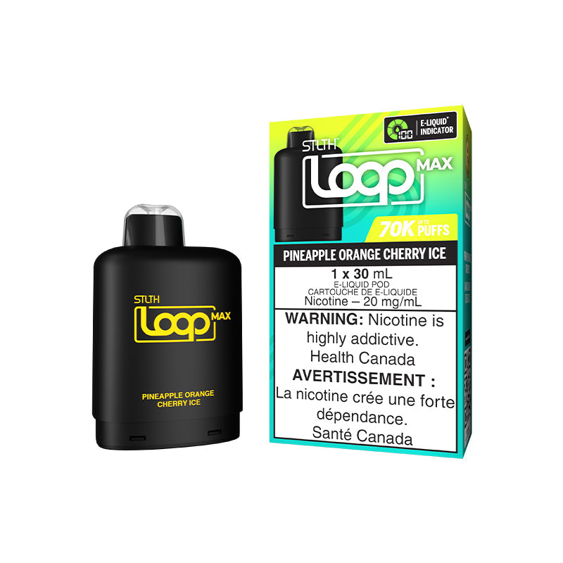 STLTH Loop Max Pod Pack - Pineapple Orange Cherry Ice