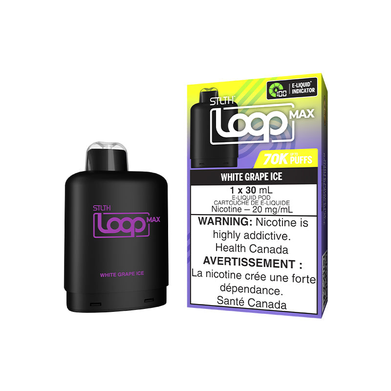 STLTH Loop Max Pod Pack - White Grape Ice