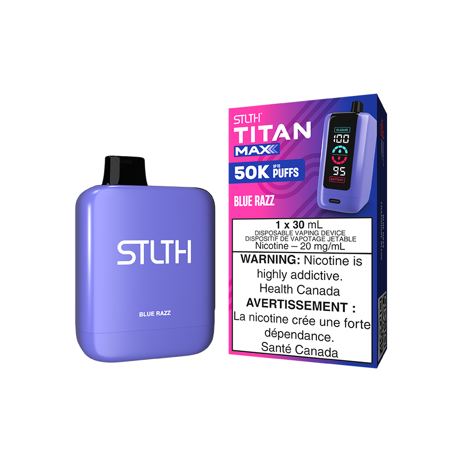 STLTH Titan Max Disposable - Blue Razz