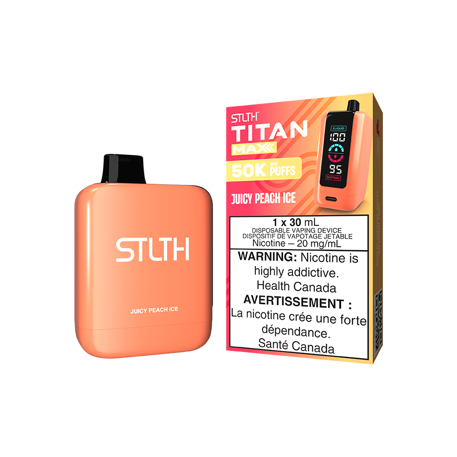 STLTH Titan Max Disposable - Juicy Peach Ice