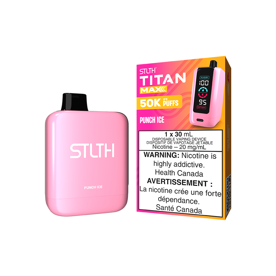 STLTH Titan Max Disposable - Punch Ice