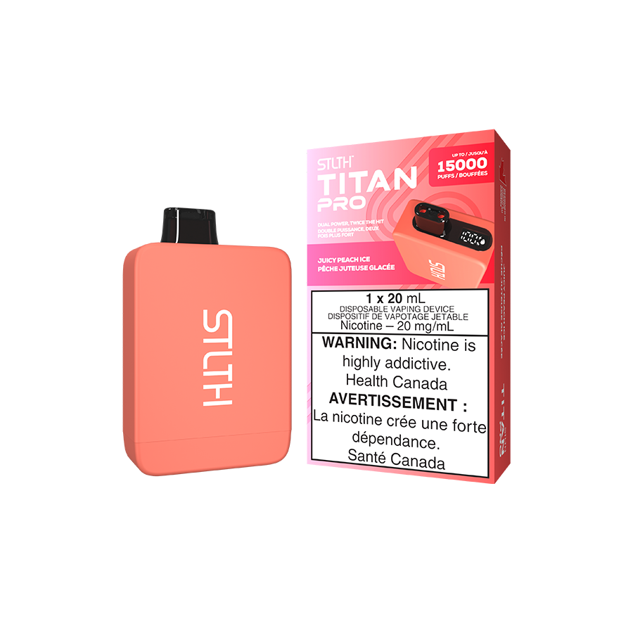 STLTH Titan Pro Disposable - Juicy Peach Ice