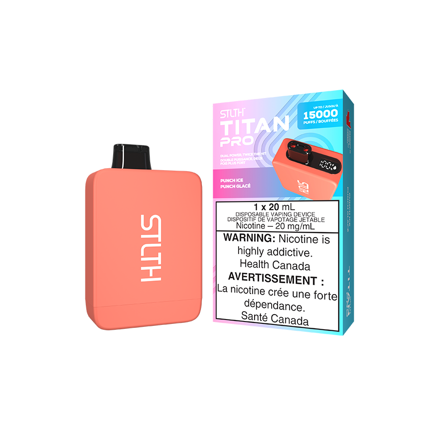 STLTH Titan Pro Disposable - Punch Ice