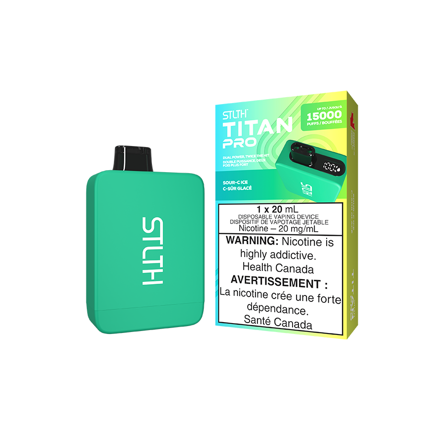 STLTH Titan Pro Disposable - Sour-c Ice