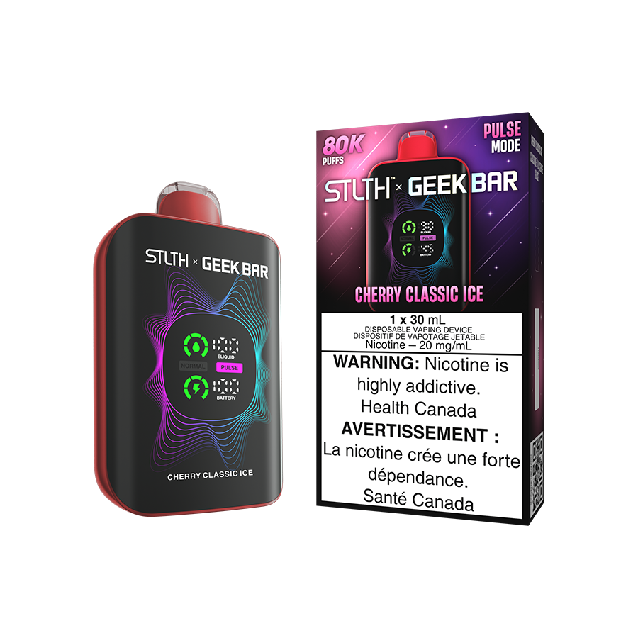 STLTH x Geek Bar Disposable - Cherry Classic Ice