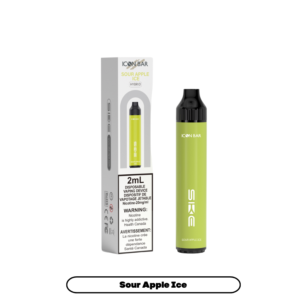 Sour Apple Ice - Icon Bar Hybrid - 20mg - 10pc/box - [ON]