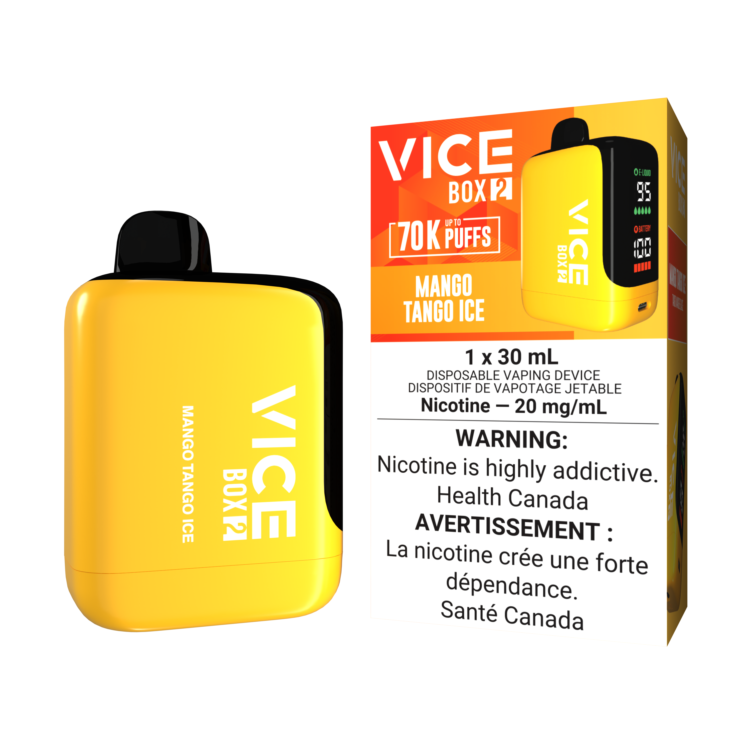 Mango Tango Ice - Vice Box 2 - 20mg - 4pc/box - [ON]