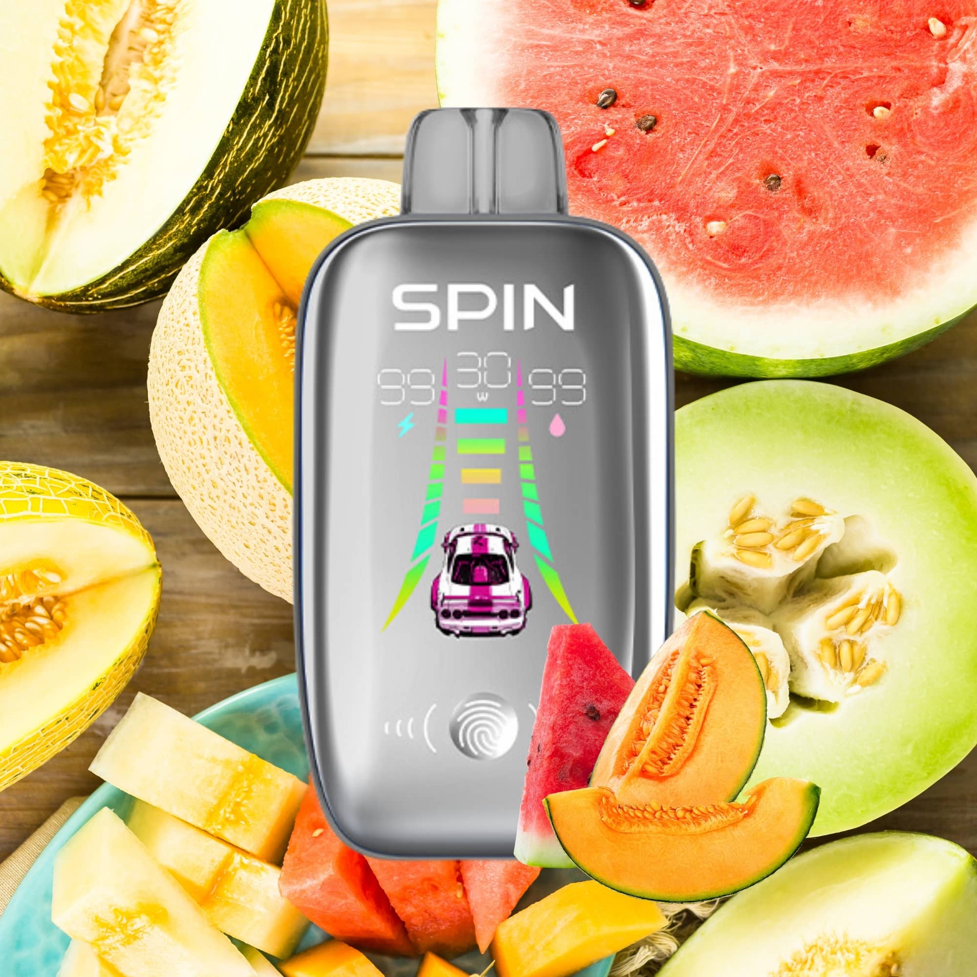 Watermelon Honeydew Cantaloupe - SPIN Ultra 40K - 20mg - [ON]