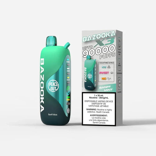 BANFF MINT - Bazooka X3 - 90K  - Disposable - 5pcs/Box - [ON]