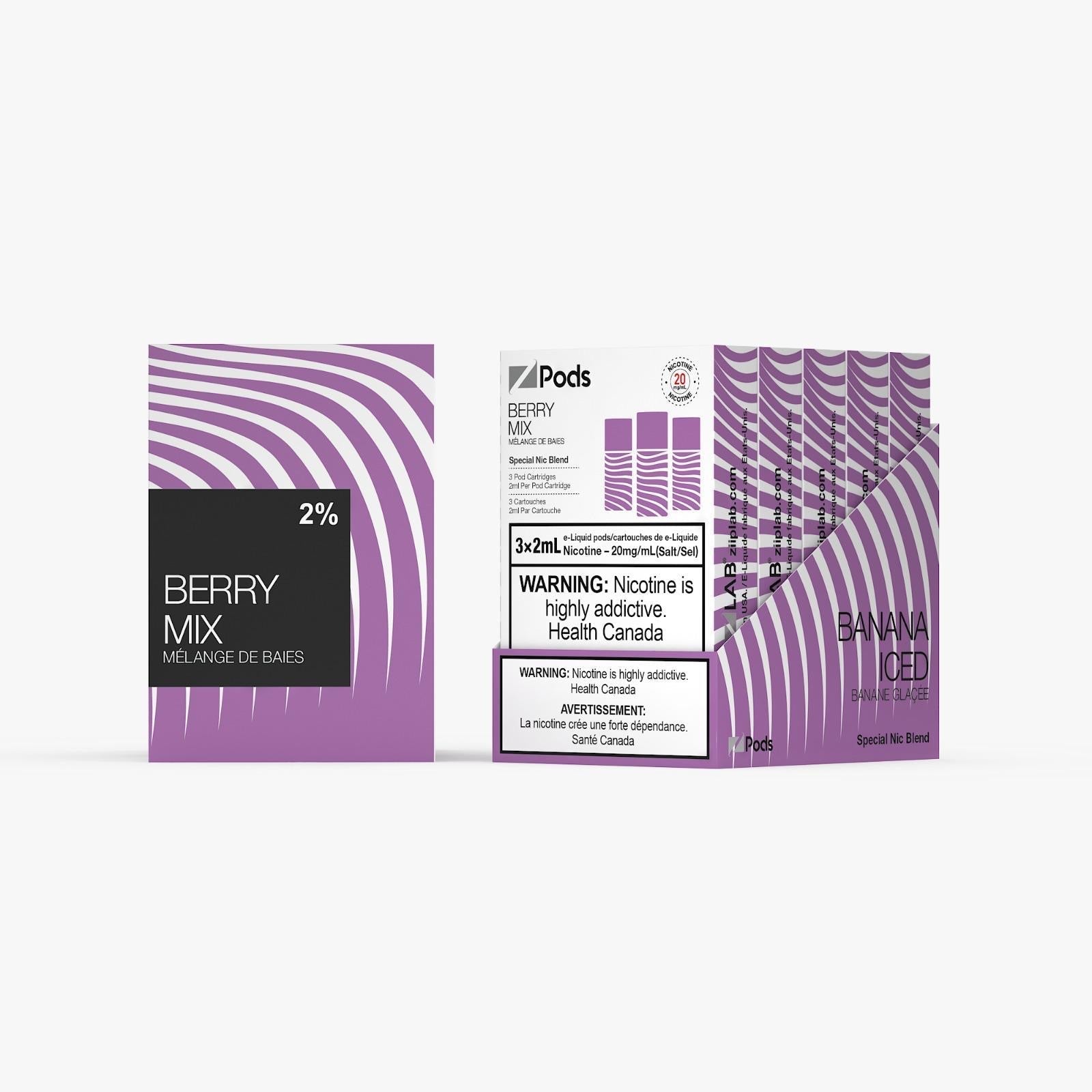 Berry Mix - Z Pods Special NIC - 20mg - [ON]