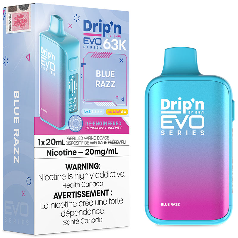 Drip'n by Envi EVO 63K Disposable Vape - Blood Orange Ice